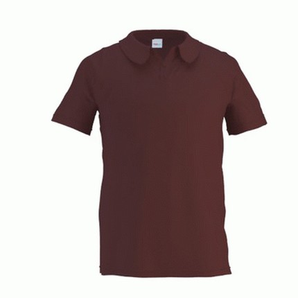 Рубашка-поло мужская, модель 04 Premier, цвет тёмно-шоколадный, размер L