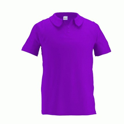 Рубашка-поло мужская, модель 04 Premier, цвет фиолетовый, размер M