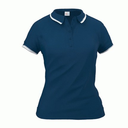 Рубашка-поло женская, модель 04BK Trophy Women, цвет тёмно-синий, размер XL