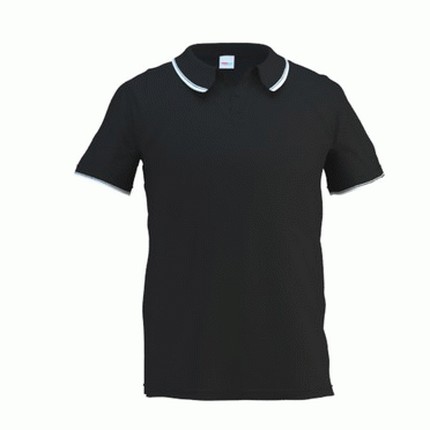 Рубашка-поло мужская, модель 04T Trophy, цвет чёрный, размер L