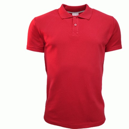 Рубашка-поло мужская, модель 04U Uniform, цвет красный, размер XL