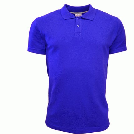 Рубашка-поло мужская, модель 04U Uniform, цвет синий (васильковый), размер L