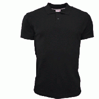 Рубашка-поло мужская, модель 04U Uniform, цвет чёрный, размер S