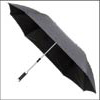 Зонт-трость для двоих, механический, черный, полиэстер, алюминий