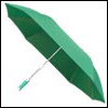 Зонт-трость для двоих, механический, зеленый, полиэстер, алюминий