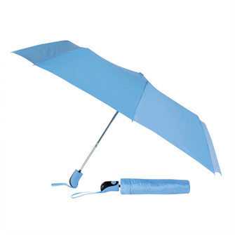 Зонт складной "Cover",  п/а. Небесно-голубой 659 С. Чехол в комплекте