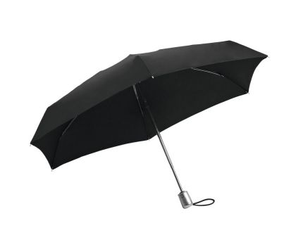Зонт складной Alu Drop, D=91 см, черный