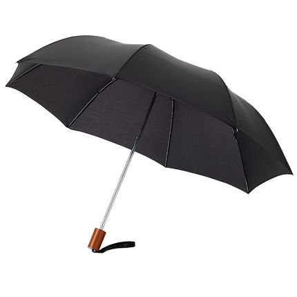 Зонт складной "Nicea", цвет чёрный