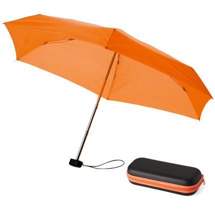 Зонт складной автоматический "Stella", цвет оранжевый