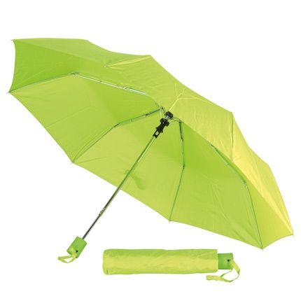 Зонт складной автоматический "Ева", цвет зелёное яблоко