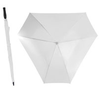 Зонт-трость "Triangle", механический, белый
