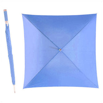 Зонт-трость "Quatro". Механический. Небесно-голубой 279 C