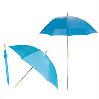 Пляжный зонт "Holiday". Механический. Голубой