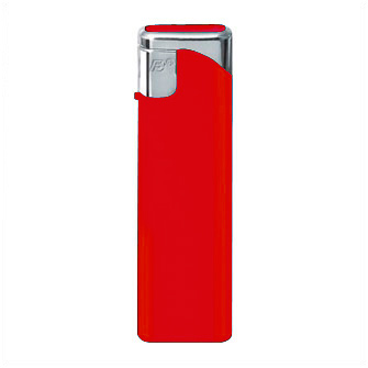 Зажигалка пьезо многоразовая (51004) "Flameclub" P-03 HC Red