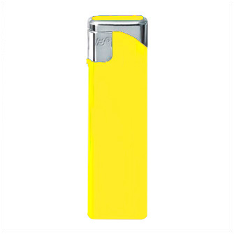 Зажигалка пьезо многоразовая (51005) "Flameclub" P-03 HC Yellow