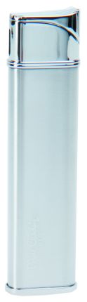 Зажигалка "Pierre Cardin" газовая пьезо, цвет серебряный жемчуг с хромом