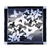 Платок шелковый Jean-Louis Scherrer модель «Papillons»