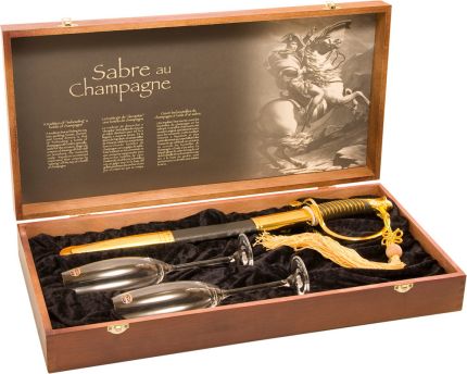 Подарочный набор для шампанского «Гусарская баллада»